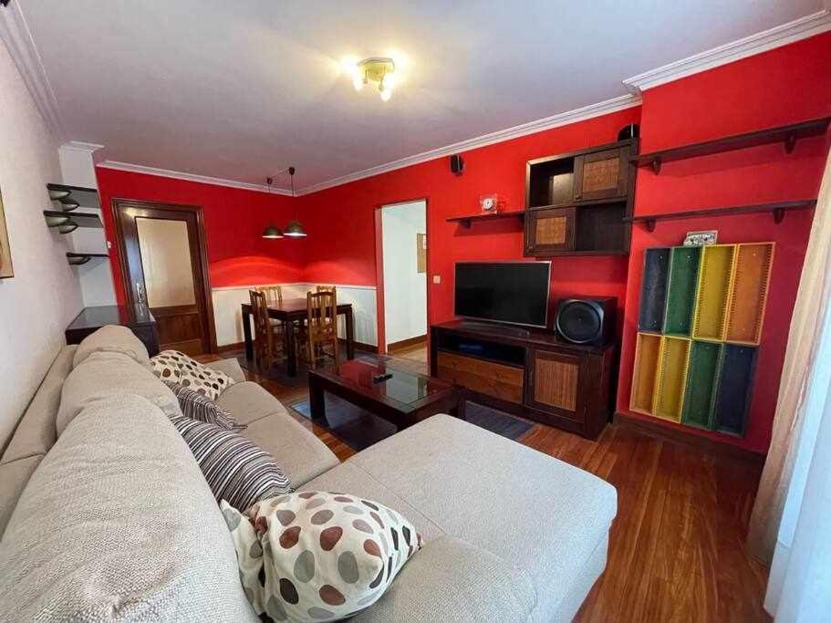 Appartamento Erribera Etxea Amplio Piso Con Parking Bermeo Esterno foto